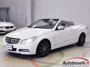 Mercedes-benz e 220 cdi cabriolet 'avantgarde' navi, xeno,