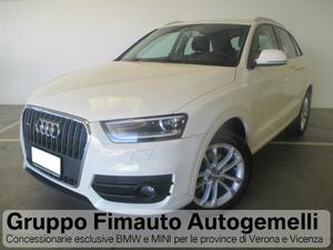 AUDI Q3 2.0 TDI quat. Advan. Str. Cell:329- rif.