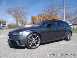 Audi rs 4 av. 4.2 v8 fsi quattro stronic unipr.+akrapovic