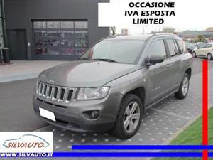 Jeep compass 2.2 crd limited 163cv