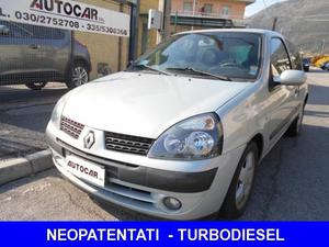 RENAULT Clio 1.5 dCi 65CV cat 3 porte NEOPATENTATI rif.