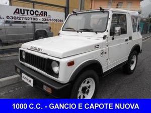 Suzuki samurai 1.0 cabrio con gancio di traino