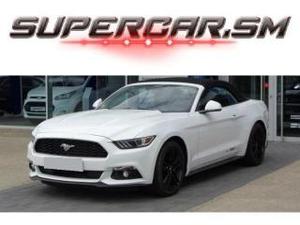 Ford mustang convertible 2.3 ecoboost automatico - navi