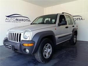 Jeep cherokee 2.5 crd sport rilasciamo n. telaio x verif km