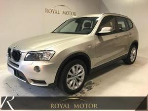 Bmw x3 xdrive 20d futura automatica + navi + pelle !!!