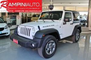 Jeep wrangler 2.8 crd 200 cv rubicon auto km zero ufficiale