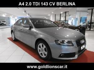 Audi a4 2.0 tdi 143cv - berlina -