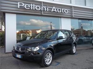 BMW X3 2.0d cat Futura KM CERTIFICATI rif. 