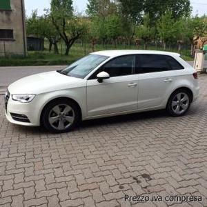 Audi a3 spb 1.6 tdi s tronic ambition detraibile al 100%