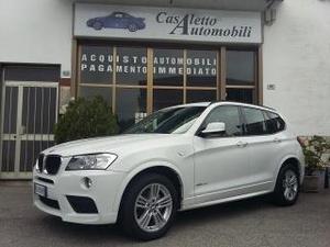 Bmw x3 xdrive20d m sport / automatico / pelle / xenon /