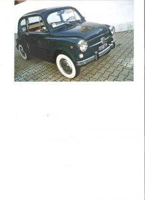 Auto D'epoca Fiat 600D del 