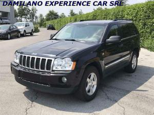 Jeep grand cherokee 3.0 crd dpf limited uniproprietario!