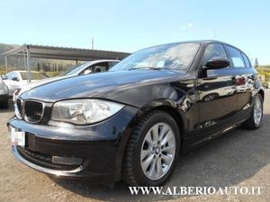 BMW 118 d cat 5 porte Futura DPF NAVI KM CERTIFICATO rif.