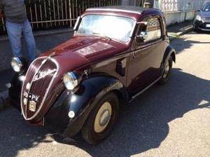 Fiat 500 topolino trasf. balestra lunga iscritta asi