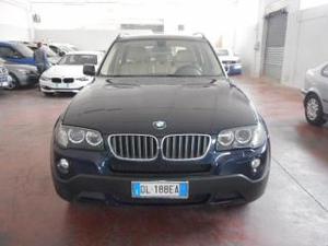 Bmw x3 3.0d cat futura - pelle/tetto/navy tv/xenon