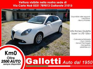 Alfa Romeo Giulietta 1.6 JTDm 120 CV Super + Navi EURO 6!!!