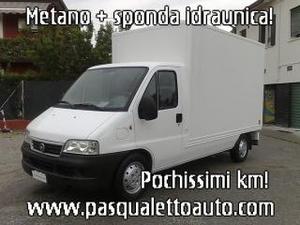 Fiat ducato sponda idraulica a metano 2.0 cabinato bipower