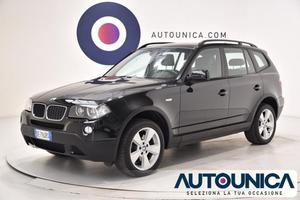 BMW X3 2.0D 4X4 PELLE XENON UNIPROPRIETARIO  KM rif.