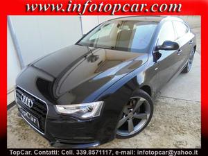 AUDI A5 SPB 2.0 TDI 143cv. S-Line, Navi, Full rif. 