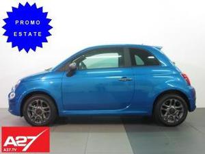 Fiat 500 "s" 1.2 km zero s4 fendi azzurro italia
