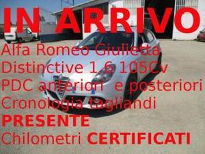 Alfa romeo giulietta 1.6 jtdm- cv distinctive