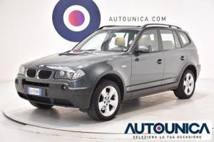 Bmw x3 2.0d futura pelle 4x4 sens tetto uniproprietario