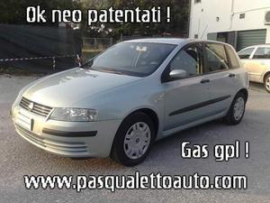 FIAT Stilo CON G.P.L. OK NEO PAT. 1.2i 16V 5 p. Actual