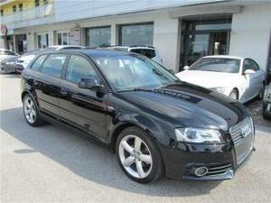 Audi a3 spb 1.6 tdi 105 cv cr s-line xenon e led