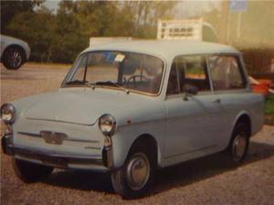 AUTOBIANCHI Bianchina Panoramica Restaur. targhe e doc orig.