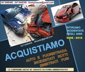 Acquisto auto sinistrate e incidentate