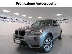 Bmw x3 xdrive20d eletta auto