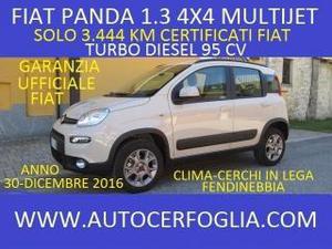 Fiat panda 1.3 mjt 95 cv s&s 4x4-solo  km !!!!