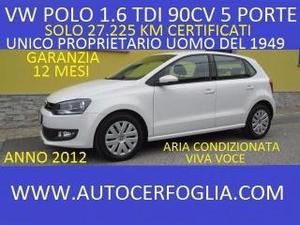 Volkswagen polo 1.6 tdi 90cv dpf 5 p. comfort-- solo 