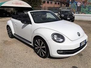 Volkswagen maggiolino cabrio 2.0 tdi dsg sport navi pelle