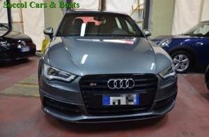 Audi s3 spb 2.0 tfsi quattro s tronic*unico propr*navi*pdc