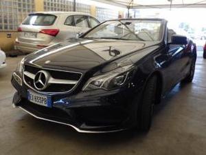 Mercedes-benz e 220 bluetec cabrio premium euro 6