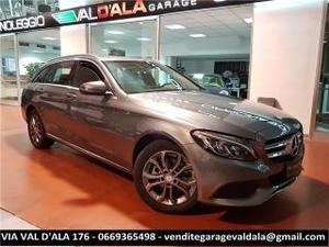 Mercedes-benz c 200 d s.w. sport c.auto navi pelle xeno