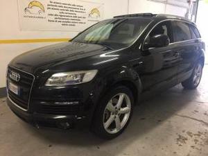 Audi q7 3.0tdi 240cv tiptronic s line tetto panoramico 7p