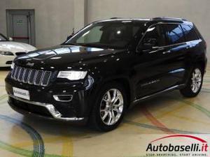 Jeep grand cherokee 3.0v6 crd summit 250cv mjtii automatico