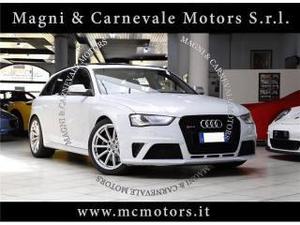 Audi rs 4 avant - crono service - carbon pack interno