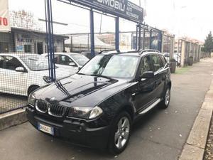 BMW X3 3.0d Futura*Tetto Panorama*Navi*Automatica*Pelle*