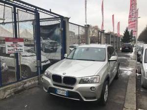 Bmw x3 xdrive20d futura*manuale*navigatore*unicoproprieta