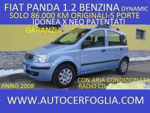 Fiat panda 1.2 dynamic-solo  km certificati fiat!