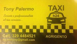 Taxi Agrigento tony Palermo 