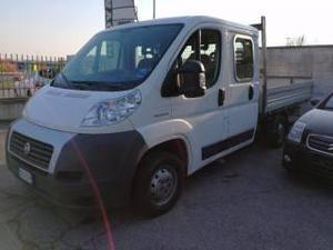 Fiat ducato duc. 2.3 jtd cassone fisso doppia cabina 7 posti