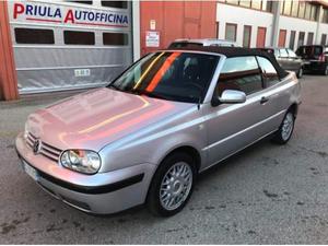 VOLKSWAGEN Golf Cabriolet 1.9 TDI 90 CV unicoproprietario