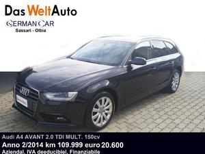 Audi A4 4Âª serie Audi A4 AVANT 2.0 TDI MULT. 150cv 