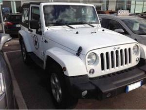 Jeep wrangler 2.8 crd dpf sahara auto