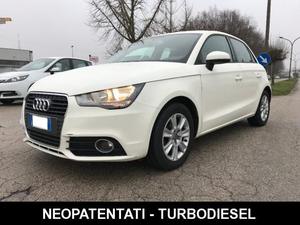 AUDI A1 SPB 1.6 TDI 90 CV NEOPATENTATI rif. 