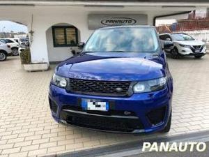 Land rover range rover sport 5.0 v8 supercharged 550 cv svr